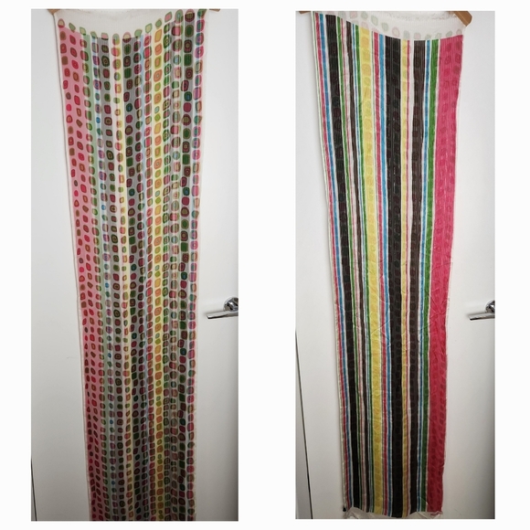 Kenzo Reversible Silk Pop Art Scarf - Picture 3 of 13